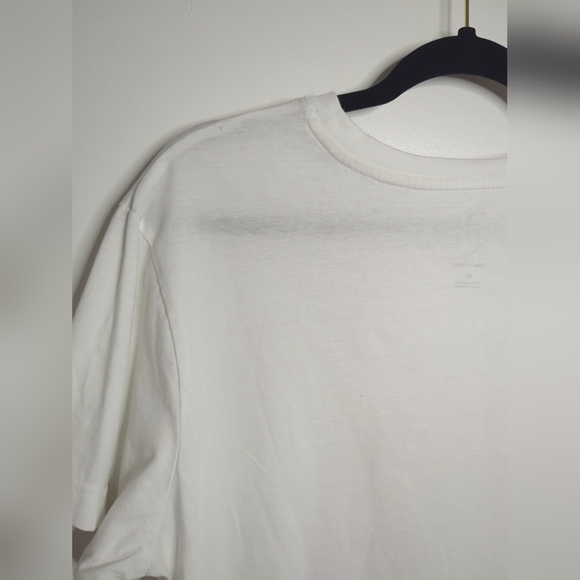 "Stay Fresh" Floral White T Shirt size M - Picture 13 of 16